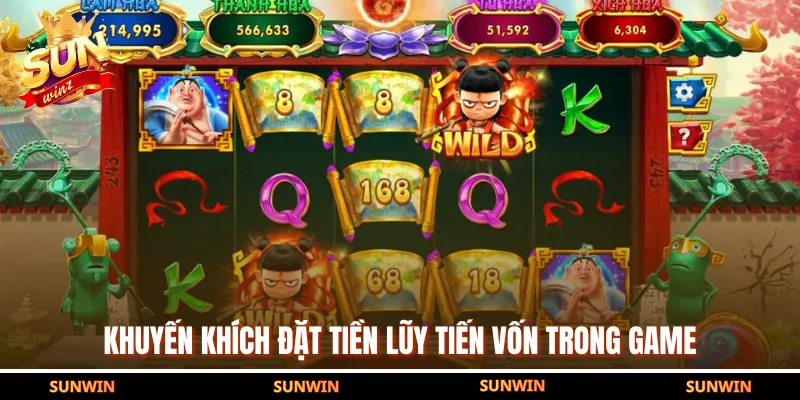 Khuyến khích đặt tiền lũy tiến vốn trong game