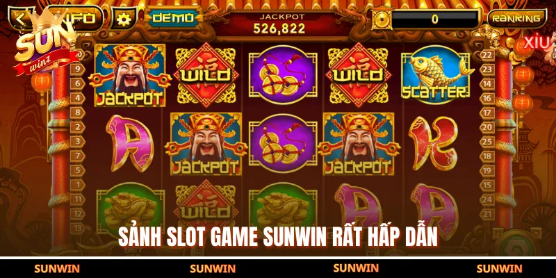 Sảnh slot Game SUNWIN rất hấp dẫn