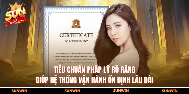 Tiêu chuẩn pháp lý rõ ràng giúp hệ thống vận hành ổn định lâu dài